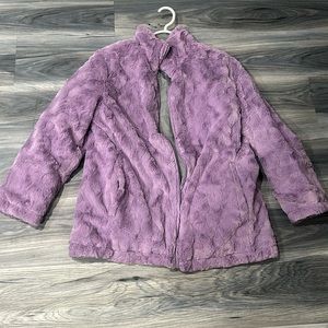 Reversible zip up jacket